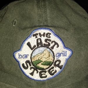 New Falcon head wear hat really nice The Last Steep bar & grill